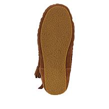 BEARPAW® Cyan Suede and Knit Sheepskin Boot with NeverWet™