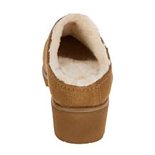 BEARPAW® Emily Suede Clog w/Rain & Stain Repellent