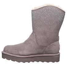 BEARPAW® Glam Platform Lo Suede Boot with Rain Repellent
