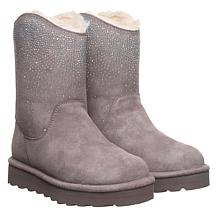 BEARPAW® Glam Platform Lo Suede Boot with Rain Repellent