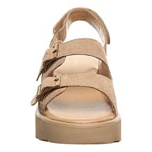BEARPAW Gretchen Suede Hook & Loop Sandal