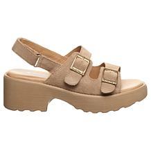 BEARPAW Gretchen Suede Slingback Sandal