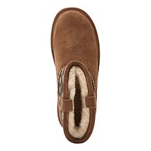BEARPAW® Jillie Suede Print Bootie with Rain & Stain Repellent