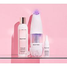BeautyBio GLOfacial Tool Set with 6 oz. Balance Cleanser