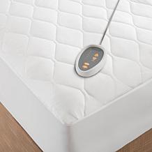Beautyrest Cotton Blend Heated Mattress Pad Twin XL - White