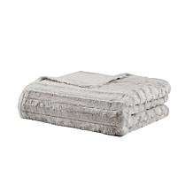 Beautyrest Duke 60" x 70" Faux Fur Weighted Blanket