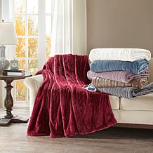 Beautyrest Heated Microlight Oversized Throw-Mink