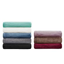 Beautyrest Heated Plush Knitted Microlight Blanket-Full