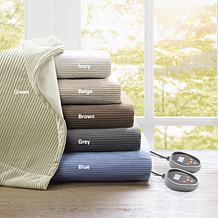 Beautyrest Washable Fleece Electric Blanket - Twin/Gray