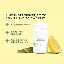 Beekman 1802 2-pack Goat Milk Stick Deodorant