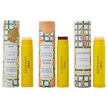 Beekman 1802 Goat Milk 3-piece Lip Balm Set
