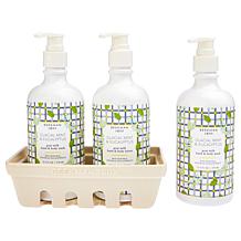 Beekman 1802 Goat Milk Glacial Mint & Eucalyptus Caddy Set