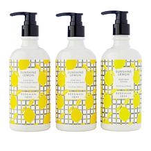 Beekman 1802 Goat Milk Hand Wash & Lotion Set w Caddy - Sunshine Lemon