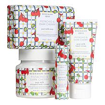 Beekman 1802 Goat Milk Pistachio Dark Cherry 4pc Bath & Body Set