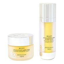 Beekman 1802 Milk RX Advanced Better Aging Cream + Refill | HSN