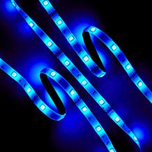 Bell & Howell 2-pack 6' LED Color Changing Tape Light with Remote