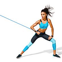 Bell & Howell Resistance Bands 10-pc. Fitness Kit with Pouch