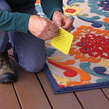 Bell & Howell Reusable 4" x 4" Alien Carpet Grips - Set of 24