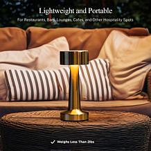 Bell + Howell 2-pack Chelsea Deluxe Rechargeable Touch Lamp