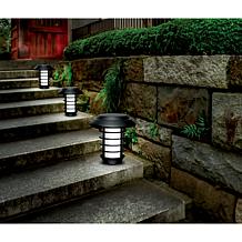 Bell + Howell Color Changing Solar Pathway Lanterns - 4-pack