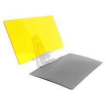 Bell + Howell Day and Night Polarized Car Visor 2-pack