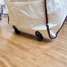 Bell + Howell Foldable Zippered Rolling Storage Bag 2-pack