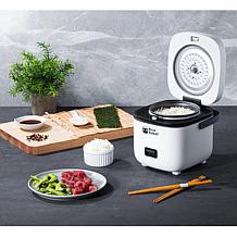 Bell + Howell Rice Robot with Steamer Tray and Recipe Book