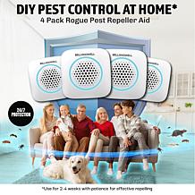 Bell + Howell Rogue Plug-In Pest Repeller - 4-pack