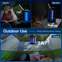Bell + Howell Solar Lantern and Bug Zapper with LED Light