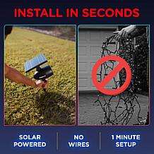 Bell + Howell Solar Startastic Motion Holiday LED Projector