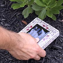 Bell + Howell Square Mosaic Solar Disk Lights 4-pack
