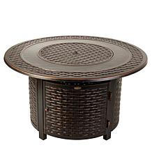 Bellante Woven Aluminum LPG Fire Pit