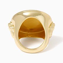 Bellezza Bronze Hail Mary Prayer Bold Ring