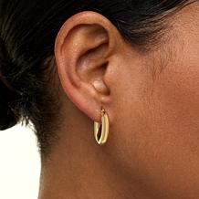 Bellezza Bronze Hoop, Dangle and Stud Earrings 3-piece Set