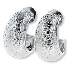 Bellezza Bronze Puffed Luxe Hoop Earrings