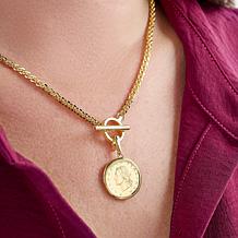 Bellezza Cristallino Bronze Cestina Necklace with Enhancer Pendant