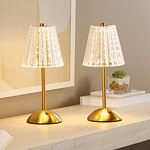 Bell+Howell 2-pack Rechargeable Lamps with Touch Control