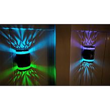 Bell+Howell Color-Changing Solar Wall Light - Set of 2