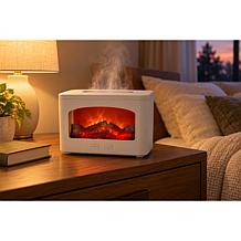 Belmont Desktop Flame Effect Top Fill Humidifier