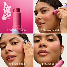 Benefit Cosmetics Juice Stick Cream Blush & Bag Set