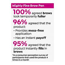 Benefit Cosmetics Mighty Fine Brow Pen & Brow Setter Mini 2pc Set