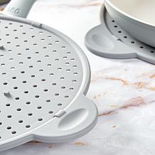 BergHOFF 13" Silicone Splatter Screen with Helper Handles