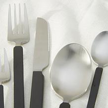 BergHOFF 20pc Flatware Set in Smokey Black