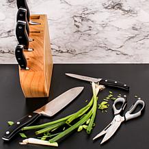 BergHOFF 8-piece Stainless Steel Cutlery Set with Block