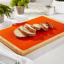 BergHOFF Bamboo 5-piece Cutting Board with 4 Multi-Colored Inserts 