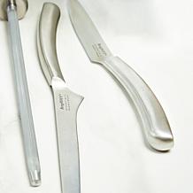 BergHOFF Concavo 8-piece Stainless Steel Knife Set with Block