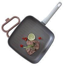 BergHOFF Leo 11" Gray Non-Stick Grill Pan