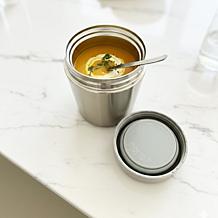 BergHOFF Leo 17oz Insulated Food Container in Moonmist