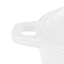 BergHOFF Neo 5-quart Cast Iron Oval Covered Dutch Oven, White