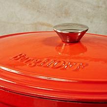 BergHOFF Neo 8qt Cast Iron Oval Covered Dutch Oven, Orange